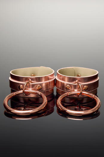 Coquette Pleasure Collection - 24614 - Handcuffs - Rose Gold - Stag Shop