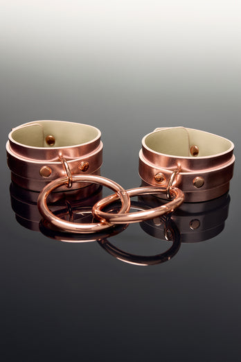 Coquette Pleasure Collection - 24614 - Handcuffs - Rose Gold - Stag Shop