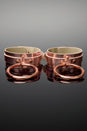 Coquette Pleasure Collection - 24615 - Ankle Cuffs - Rose Gold - Stag Shop