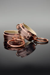 Coquette Pleasure Collection - 24615 - Ankle Cuffs - Rose Gold - Stag Shop