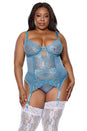 Coquette - 25122 - Bustier & Thong - Stag Shop