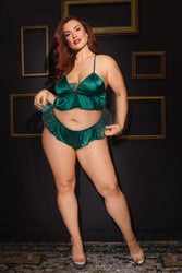 Coquette - 25308 PLUS - Bralette & Panty - Stag Shop