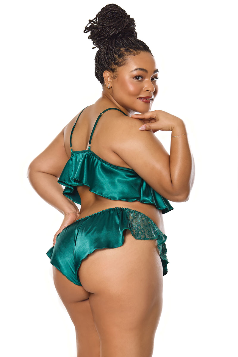Coquette - 25308 PLUS - Bralette & Panty - Stag Shop