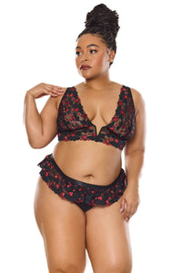 Thumbnail for Coquette - 25313 PLUS - Bralette & Thong - Stag Shop