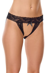 Coquette - 25318 - Crotchless Panty - Stag Shop