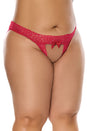 Coquette - 25318 - Crotchless Panty - Stag Shop