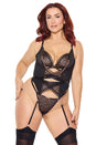 Coquette - 25502 PLUS - Bustier & G-String - Stag Shop