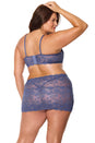 Coquette - 26106 PLUS - Bra & Skirt - Stag Shop