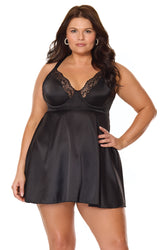 Coquette - 26114 PLUS - Babydoll & Thong - Stag Shop