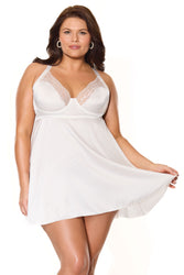 Coquette - 26114 PLUS - Babydoll & Thong - Stag Shop