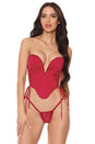 Coquette - 26306 - Crimson Luxe Corset - Stag Shop