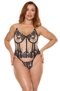 Thumbnail for Coquette - 26502 PLUS - Bustier & Panty - Stag Shop