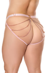 Coquette - 26514 - Open Back Panty - Stag Shop
