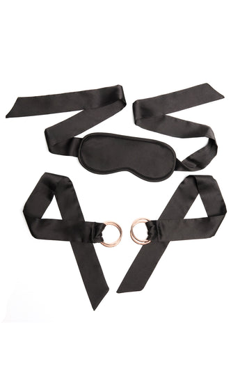 Coquette - 26603 - Blindfold & Ties Set - Stag Shop