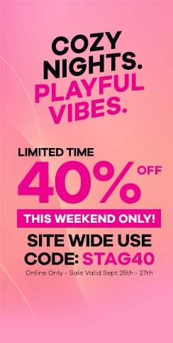 Limited Time- 3 Days Only! - 40% Off Sitewide - Use Coupon Code: STAG40 - Sept 25th - 27th - ONLINE ONLY
