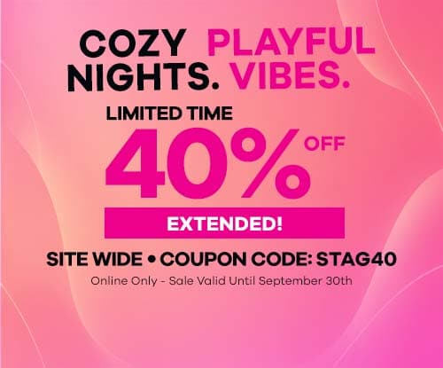 Extended 40% Off Sitewide - Use Coupon Code: STAG40 - Sept 30th - ONLINE ONLY