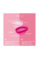 Intimina By Lelo - Ziggy Cup 2 Extra-thin Reusable Menstrual Cup - Various Sizes - Stag Shop