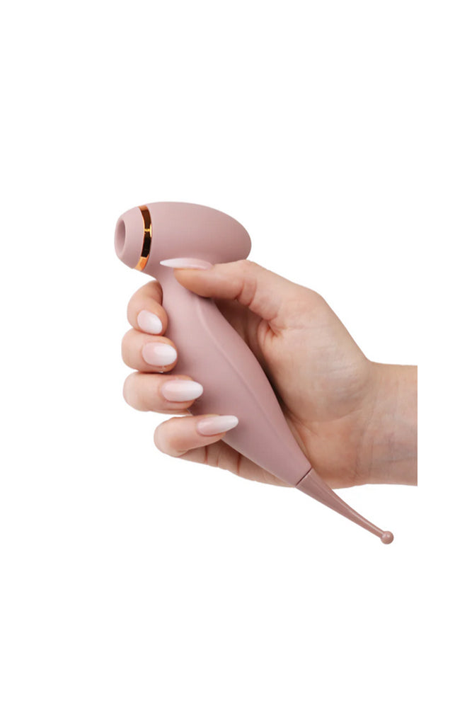 Amour - Dual Function Air Pulse Stimulator & Vibrator - Stag Shop