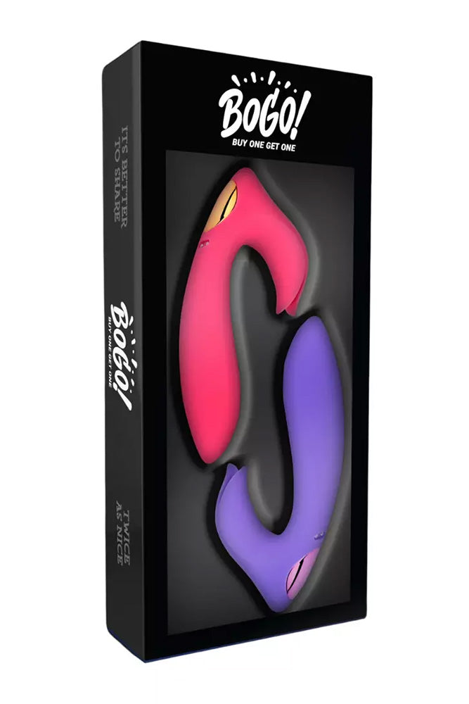 Cousins Group - BOGO - Flickering Dual Vibrator - 2 Pack