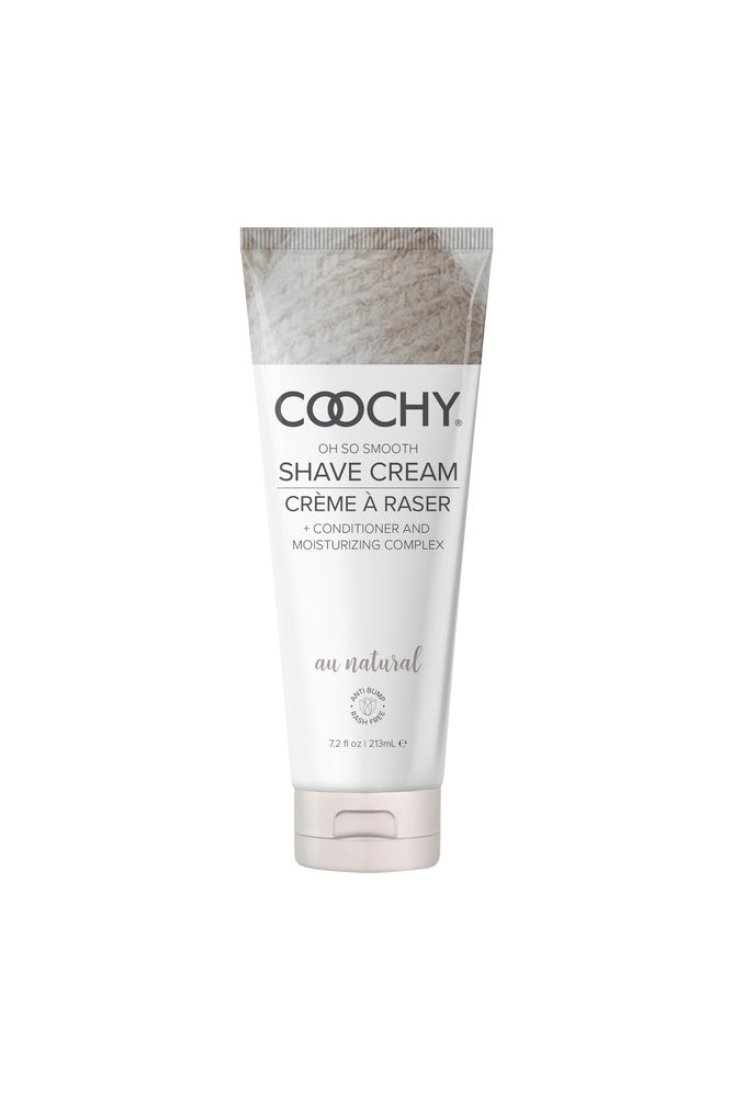Coochy Shave Cream - Au Natural Fragrance Free - 7.2oz - Stag Shop