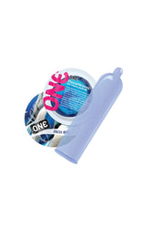 Pamco - One Condoms - Flavourwaves - Flavoured Latex Condom - Assorted Singles - Stag Shop