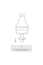 Kiiroo - Keon - Dildo Adapter - Black - Stag Shop