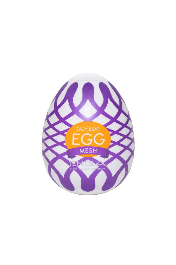 Tenga - Egg - Wonder Mesh Egg Masturbator - Stag Shop