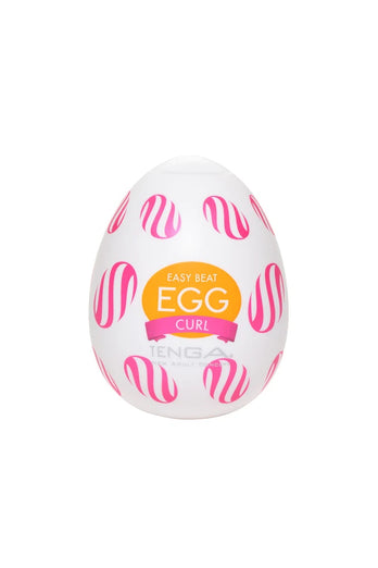 Tenga - Egg - Wonder Curl Egg Masturbator - Stag Shop