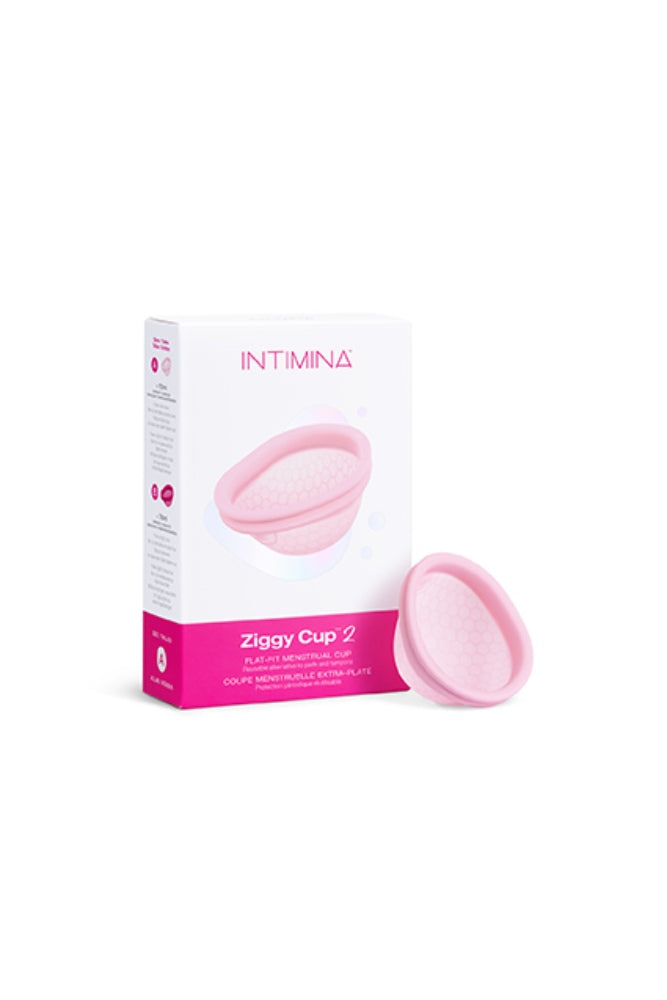 Intimina By Lelo - Ziggy Cup 2 Extra-thin Reusable Menstrual Cup - Various Sizes - Stag Shop