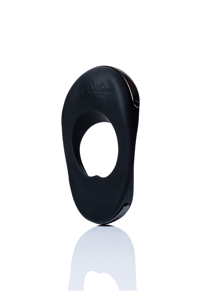 Hot Octopuss - Atom Plus Lux Vibrating Cock Ring with Remote - Black - Stag Shop