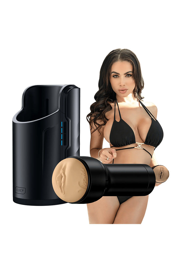 Kiiroo - Keon Automatic Masturbator and FeelStar Victoria June Combo Set - Stag Shop