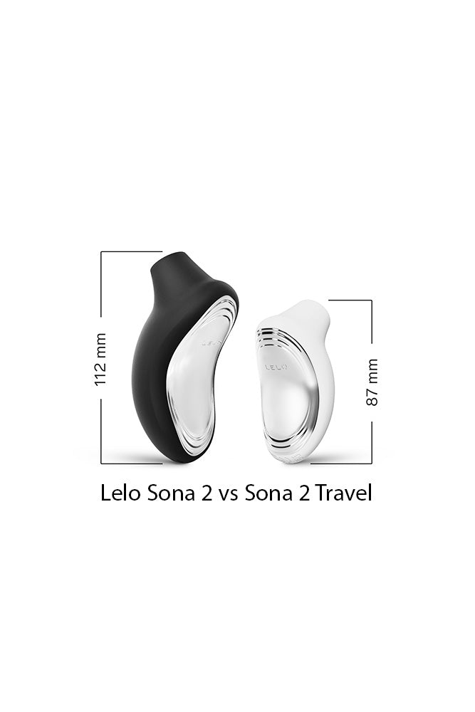 Lelo - Sona 2 Travel Clitoral Stimulator - Purple - Stag Shop