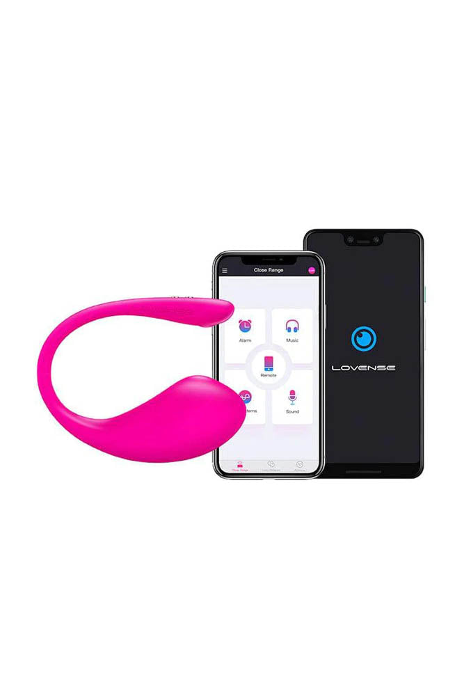 Lovense - Lush 3 Bluetooth VIbrating Egg Vibrator - Pink