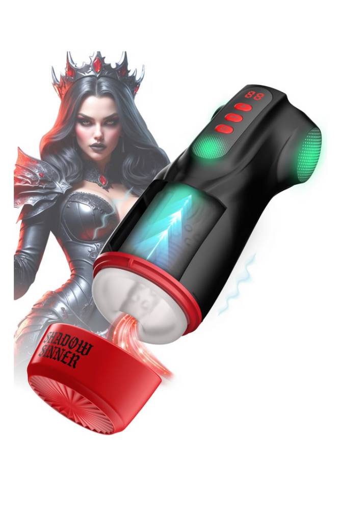 Shots Toys - Masturs - Raven AR Masturbator With Suction - Stag Shop