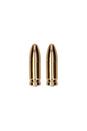 Ouch by Shots Toys - Diamond Bullet Magnetic Nipple Clamps - Gold - Stag Shop