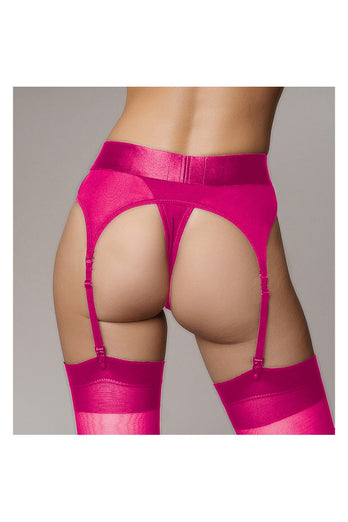 Ouch by Shots Toys - Vibrating Strap-on Thong with Adjustable Garters - Various Sizes & Colours - Stag Shop