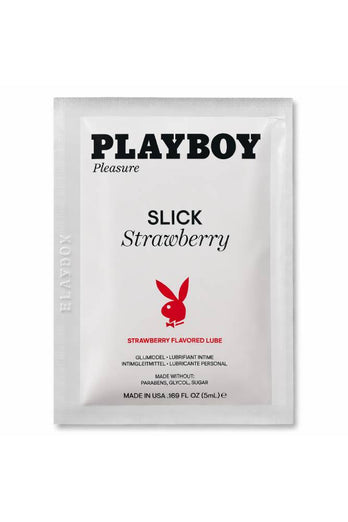 Slick Strawberry Lube Pack - Stag Shop