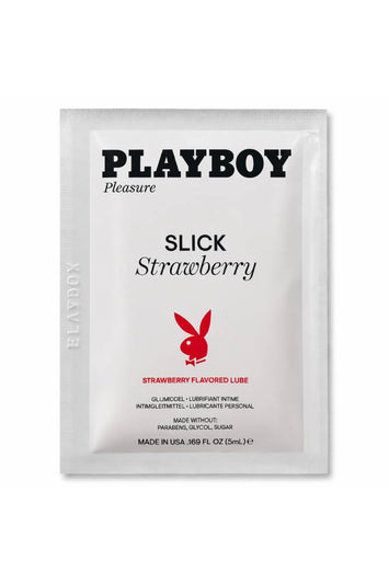 Slick Strawberry Lube Pack - Stag Shop