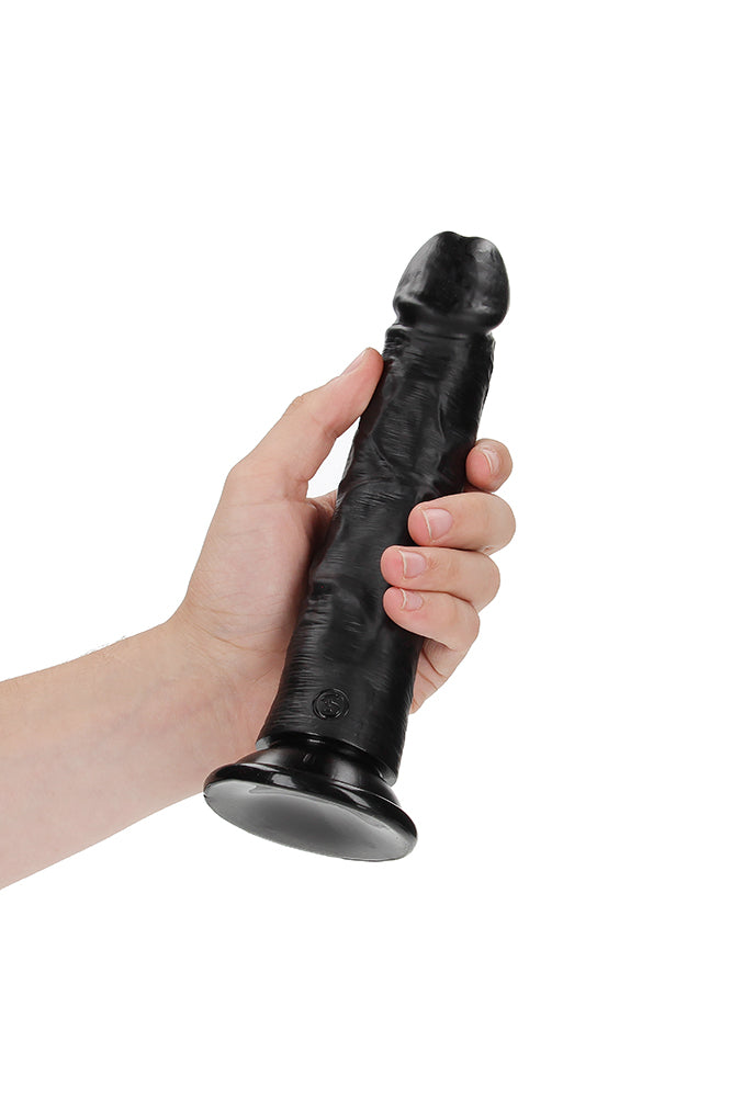 Shots Toys - Real Rock - 8 inch Curved Dildo - Various Colours - Stag Shop