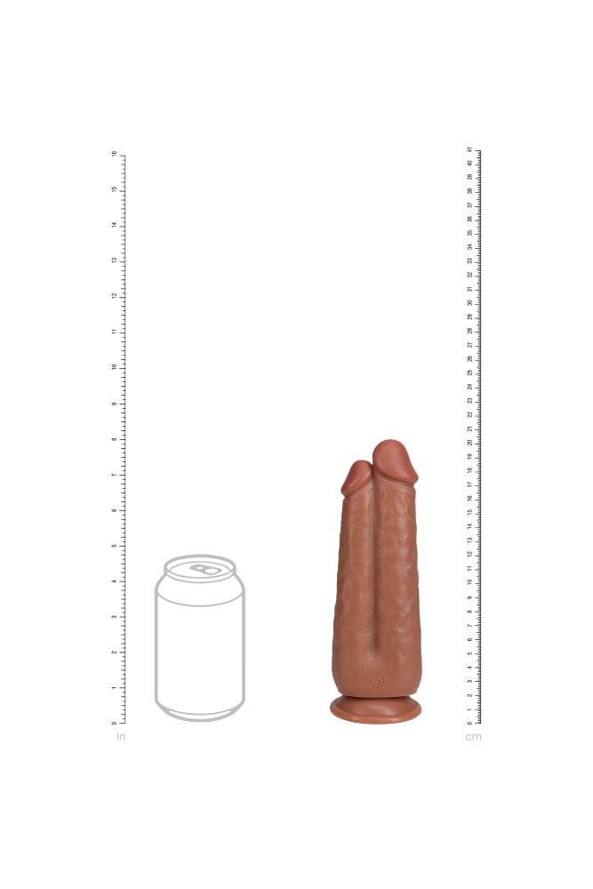 Shots Toys - Real Rock - Two in One 7/8" Dildo - Various Colours - Stag Shop