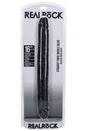 Shots Toys - Real Rock - Thick Double Ended Dong - Black - Various Sizes - Stag Shop