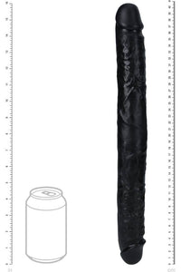 Thumbnail for Shots Toys - Real Rock - Thick Double Ended Dong - Black - Various Sizes - Stag Shop
