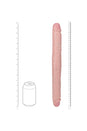 Shots Toys - Real Rock - Thick Double Ended Dong - Various Sizes & Colours - Stag Shop