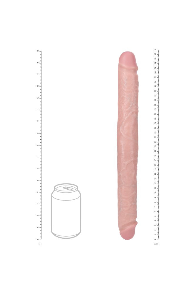 Shots Toys - Real Rock - Thick Double Ended Dong - Various Sizes & Colours - Stag Shop