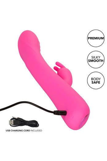 Cal Exotics - Jack Rabbit Elite - Rocking Rabbit Vibrator - Pink - Stag Shop