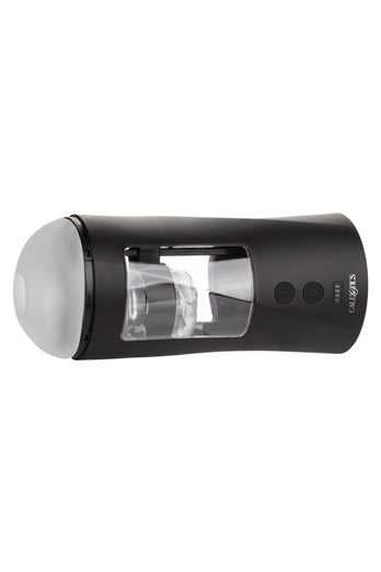 Cal Exotics - Bionic - Power Stroking Masturbator - Black - Stag Shop