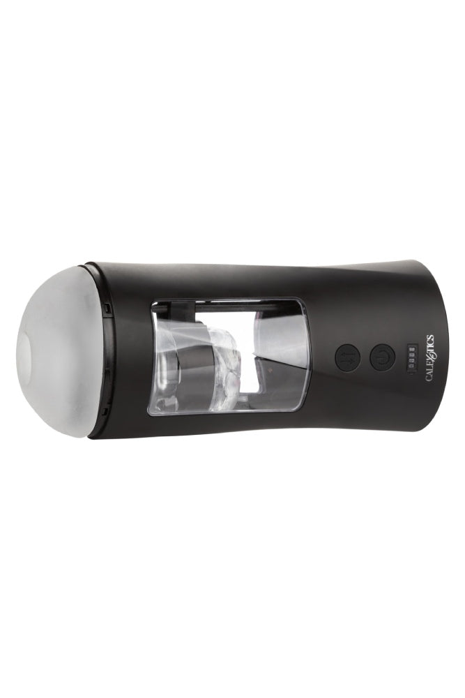 Cal Exotics - Bionic - Power Stroking Masturbator - Black - Stag Shop