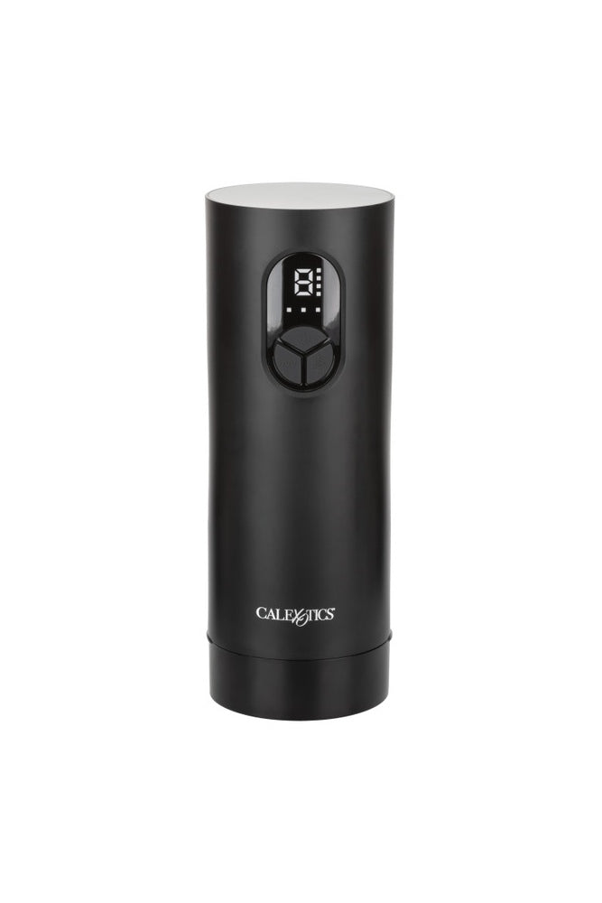 Cal Exotics - Bionic - Sucking and Vibrating Masturbator - Black - Stag Shop