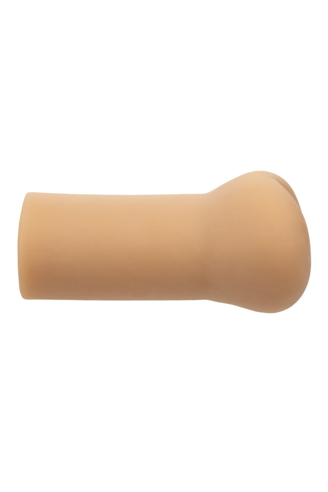 Cal Exotics - Cheap Thrills - The Leather Daddy Stroker - Beige - Stag Shop