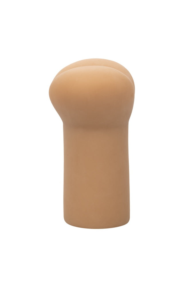 Cal Exotics - Cheap Thrills - The Leather Daddy Stroker - Beige - Stag Shop
